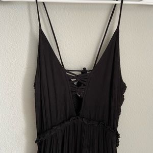 ILLA ILLA Black Sleeveless Maxi